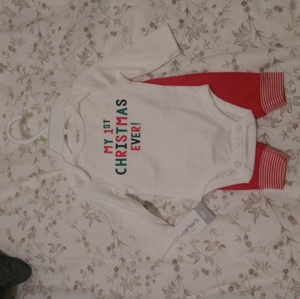 NWT 1rst Christmas Outfit